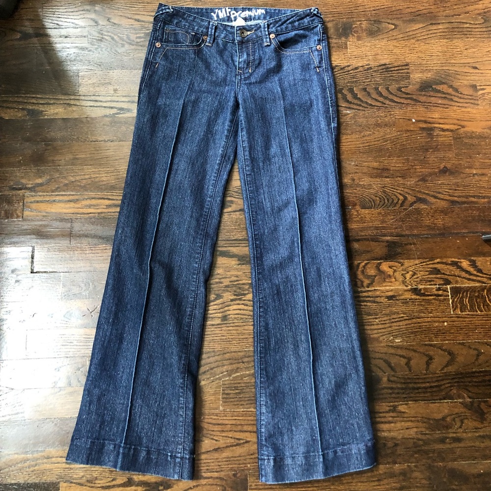 Sparkly Y2K Low Rise Flare Jeans
